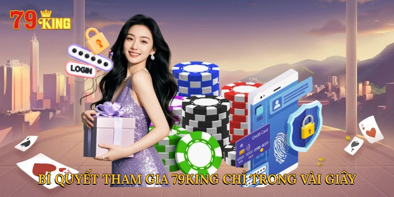 Bí quyết tham gia 79king chỉ trong vài giây