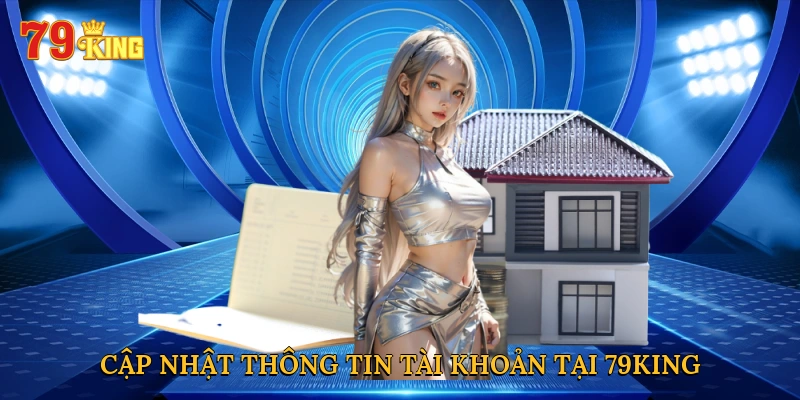 Cập nhật thông tin tài khoản tại 79KING